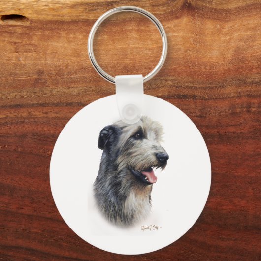 Porte-clés Irish Wolfhound (Recto)
