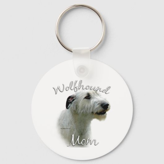 Porte-clés Irish Wolfhound Maman 2 (Recto)