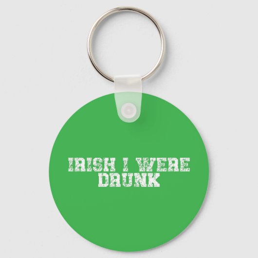 Porte-clés Irlandais, J'Étais Drunk (Recto)