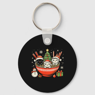 Porte-clés Irlandais Ramen Chats mignonne Anime Noël Femme Gi