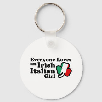 Porte-clés Irlandaise italienne fille