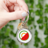 Porte-clés IRLANDE AVEC PALESTINE - Watermelon (main)