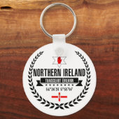 Porte-clés Irlande du Nord (Recto)