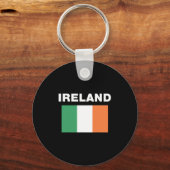 Porte-clés Irlande Héritage du drapeau irlandais (Recto)
