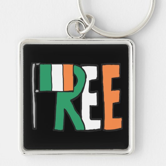 Porte-clés Irlande libre (Devant)
