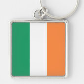 Porte-clés Irlande National Flag, standard irlandais, bannièr (Devant)