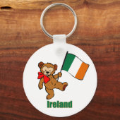 Porte-clés Irlande Teddy Bear Porte - clé (Recto)