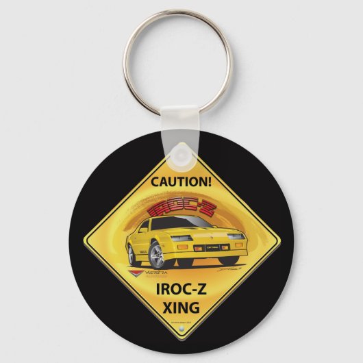 Porte-clés IROC84-2Noir (Recto)