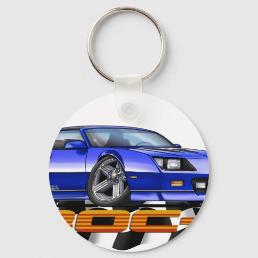 Porte-clés IROC Bleu Z (Recto)