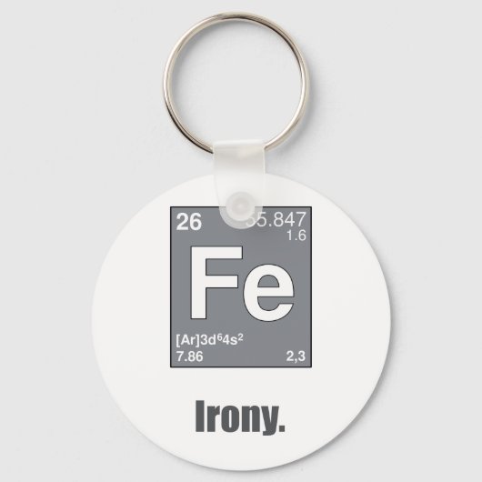 Porte-clés Ironie (Recto)