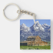 Porte-clés Ironies de la vie Inspirationnelle (Devant)