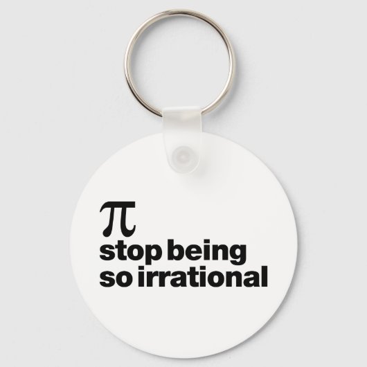 Porte-clés Irrational Pi (Recto)