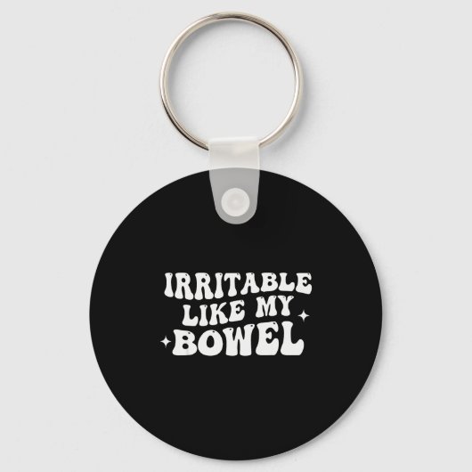 Porte-clés Irritable comme mon intestin (Recto)
