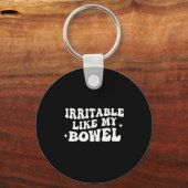 Porte-clés Irritable comme mon intestin (Recto)