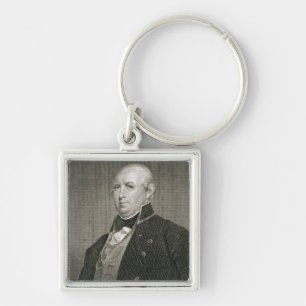 Porte-clés Isaac Shelby (1750-1826) gravé par le brun D de