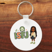 Porte-clés ISFJ — A Guardiã da Harmonia (Recto)