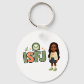 Porte-clés ISFJ — A Guardiã da Harmonia (Verso)