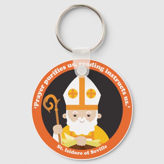 Porte-clés Isidore de Séville (Recto)