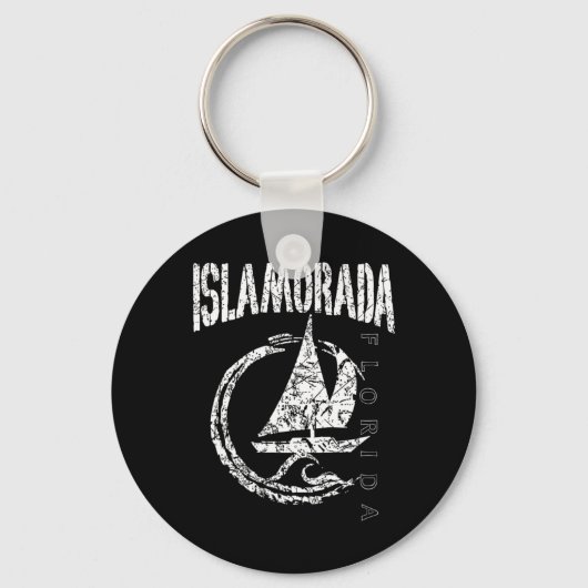 Porte-clés Islamorada Floride Souvenir (Recto)