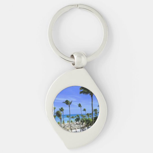 Porte-clés Island Time Metal Keychain (Devant)