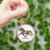 Porte-clés Islandais en bronze (Main)