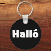 Porte-clés Islandais Halló { Hello ) Íslenska (Verso)