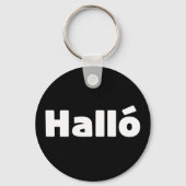 Porte-clés Islandais Halló { Hello ) Íslenska (Verso)