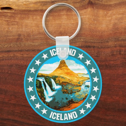 Porte-clés Islande (Recto)