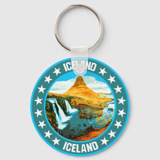 Porte-clés Islande (Verso)