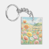 Porte-clés Islande Poppy Field & Quote (Devant gauche)