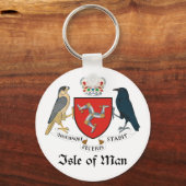 Porte-clés ISLE OF MAN - emblem/flag/symbol/coat of arms (Recto)