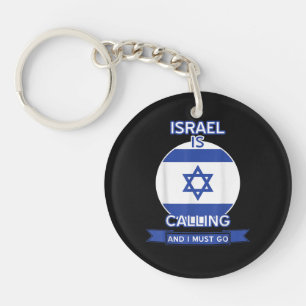 Porte-clés Israël appelle et je dois y aller