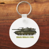 PORTE-CLÉS ISRAÉLIEN MERKAVA TANK (Recto)