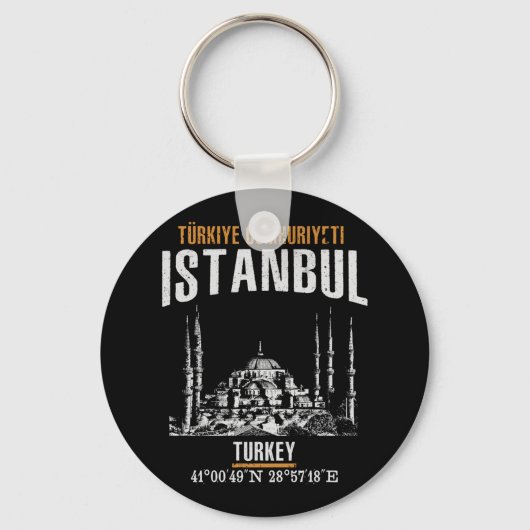 Porte-clés Istanbul (Recto)