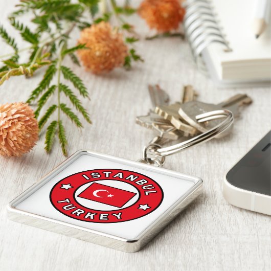 Porte-clés Istanbul Turquie (Côté)