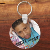 Porte-clés iSupport Smoke E. Digglera Music (Recto)