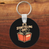 Porte-clés It’s Storytelling Day Writing Creative Narrator St (Recto)