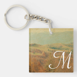 Porte-clés Italie Country Side Rolling Green Hills Porte - cl