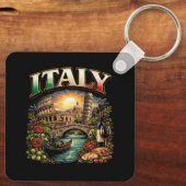 Porte-clés Italie Éternelle (Verso)