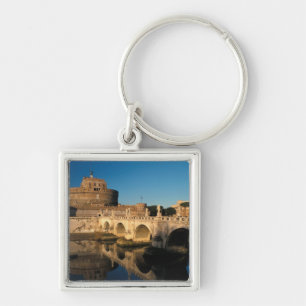 Porte-clés Italie, Rome, Castel Sant'Angelo et rivière
