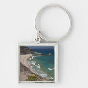 Porte-clés Italie, Sardaigne, Buggerru. Plage de Buggerru et