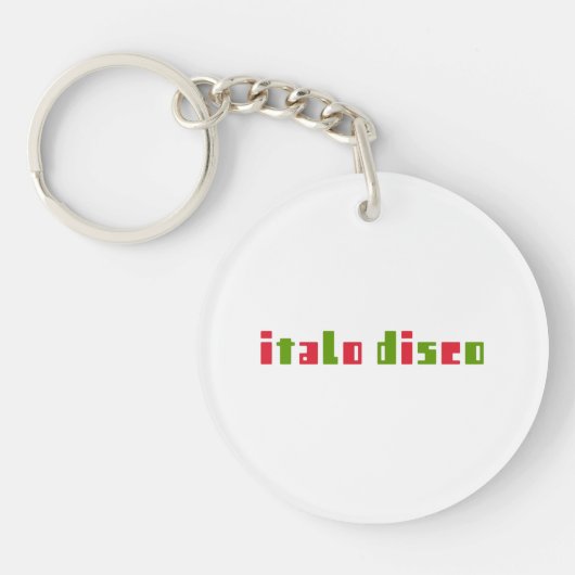 PORTE-CLÉS ITALO DISCO (Devant)