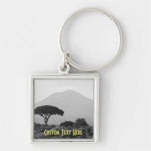 Porte-clés Italy Souvenir from Mount Vesuvius Volcano