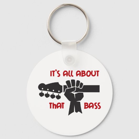 Porte-clés It's All About That Bass (Recto)