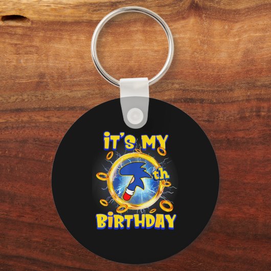 Porte-clés It's My 7th Birthday Boy Family Matching Party Fun (Recto)