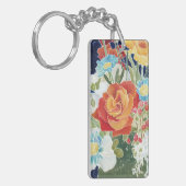 Porte-clés IV floral de minuit (Devant gauche)