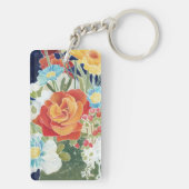 Porte-clés IV floral de minuit (Dos)