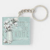 Porte-clés IV la menthe bénie | laisse la maison de séjour (Dos)