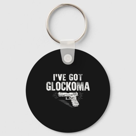Porte-clés I've Got Glockoma Funny Vintage  (Recto)