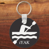 Porte-clés IYAK, Porte - clé de Kayak (Recto)